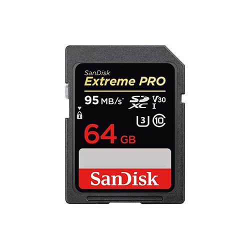 SCANDISK Extreme PRO SDXC 64GB Memory Card